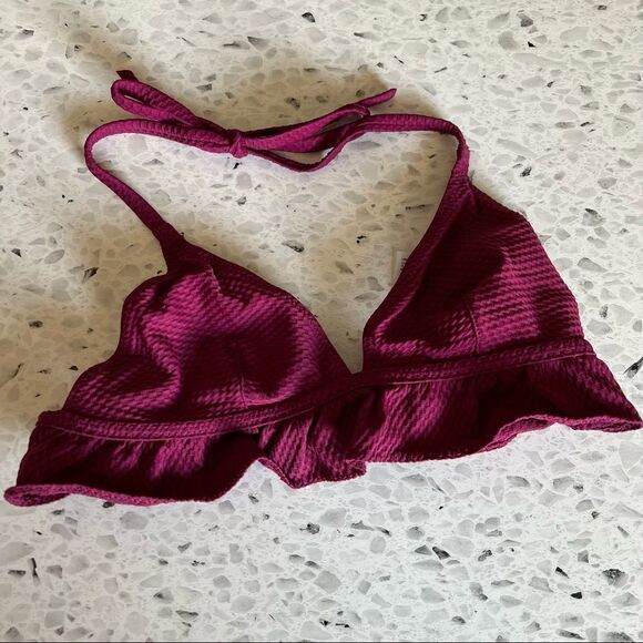 Princess tam Tam Women's Maroon Bikini Top & Bottom Set Size XS - Picture 2 of 11